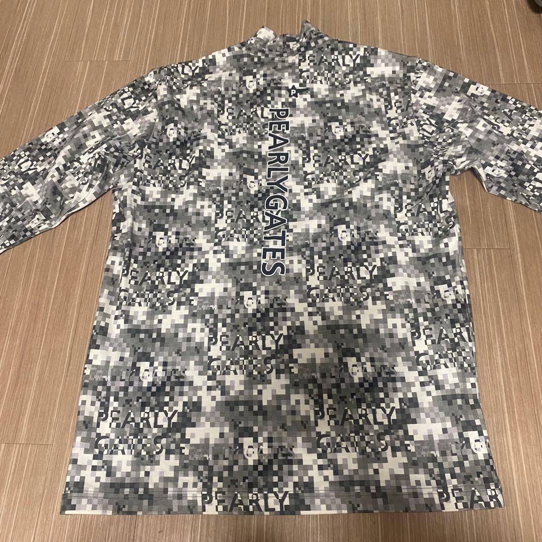 新品タグ付き　パーリーゲイツ　ハイネックインナー　カモ柄　サイズL