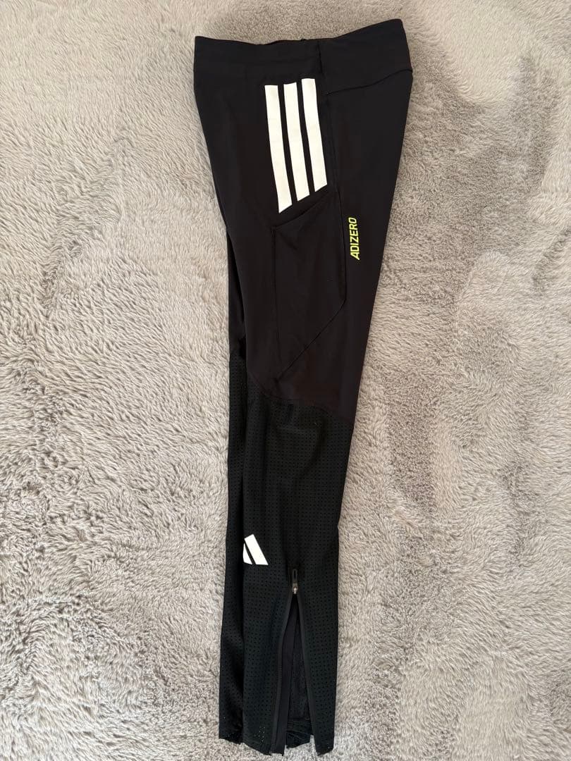 アディダス　ランニング　ロングレギンス　ロングタイツ　S