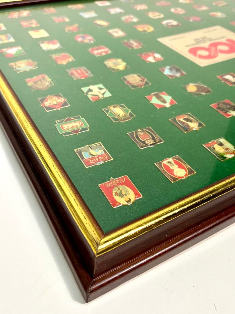 #コカコーラ100周年記念 ピンバッジ コレクターズセット 1886-1986
