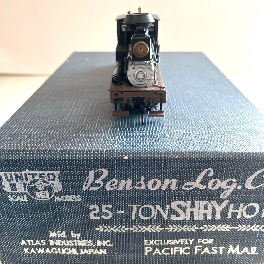 鉄道模型 UNITED HOn3 Benson Log. Co.25ton SHAY