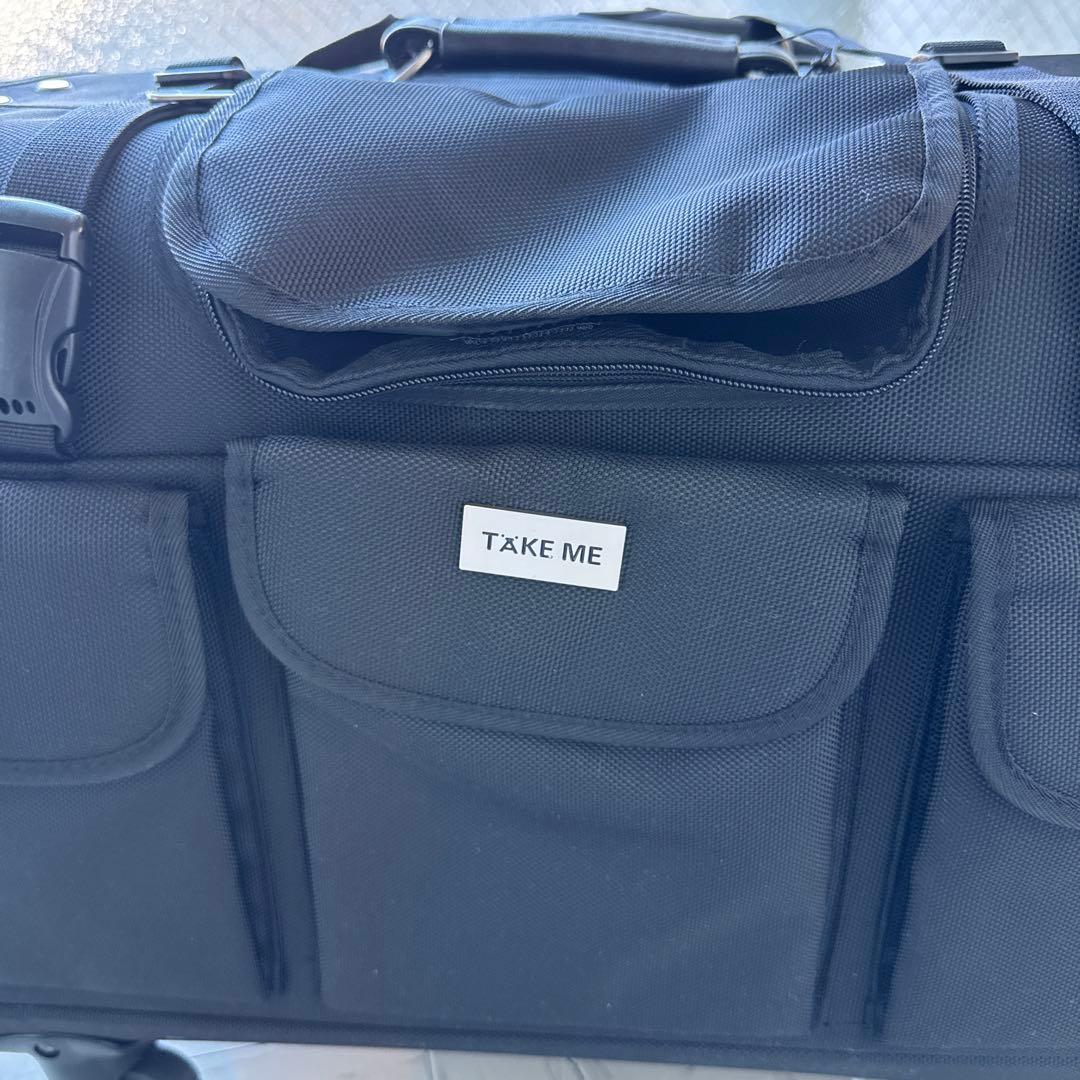 武*尊様 TAKE ME ブラック ペットキャリーLサイズ