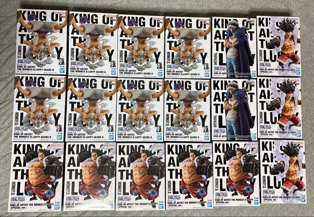 ワンピース　キングオブアーティスト　ニカ　バウンドマン　スネイクマン　まとめ売り