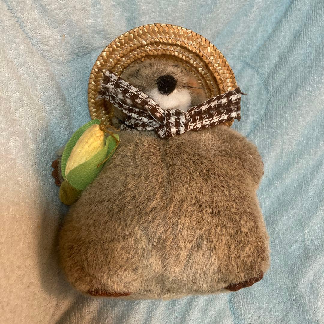 昭和レトロ ナカジマ Heart＆Heart アンクル・モグ　ぬいぐるみ