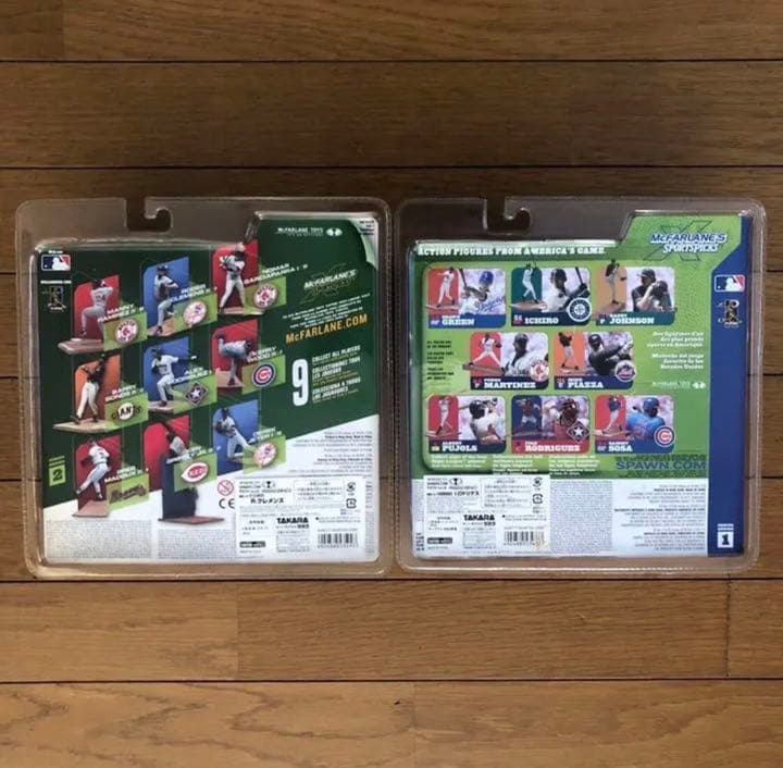MLB マクファーレン フィギュア　ロジャークレメンス　イバンロドリゲス