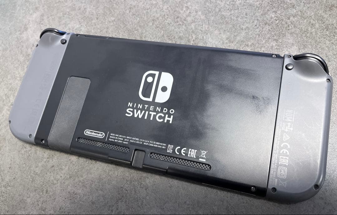 Nintendo Switch 本体 グレー付属品付き＋モンハンライズ