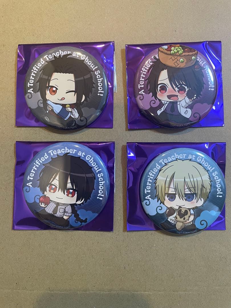 妖はじ　ぷちてく　トレーディング缶バッジ＆お名前プレートバッジ