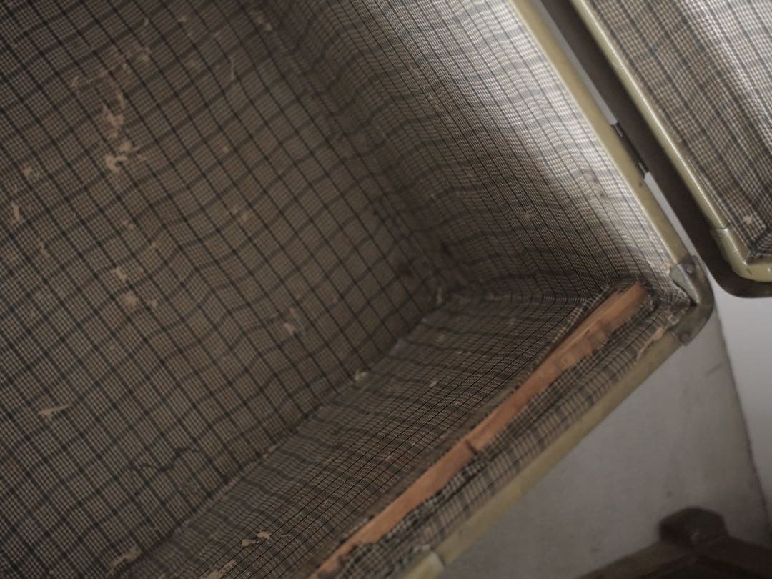 トランクケース　トランク　旅行　鞄　机　古家具　古道具　アンティーク　昭和レトロ