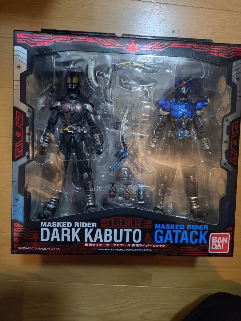 バンダイ　SIC仮面ライダー 5点 カブト·キバ·W新品未開封