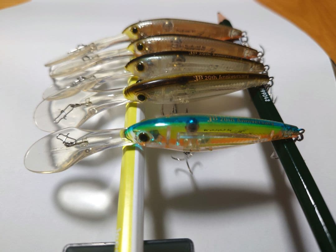 20周年記念JB アイスクリームビルシャッド 6個 &スーパースレッジ3個