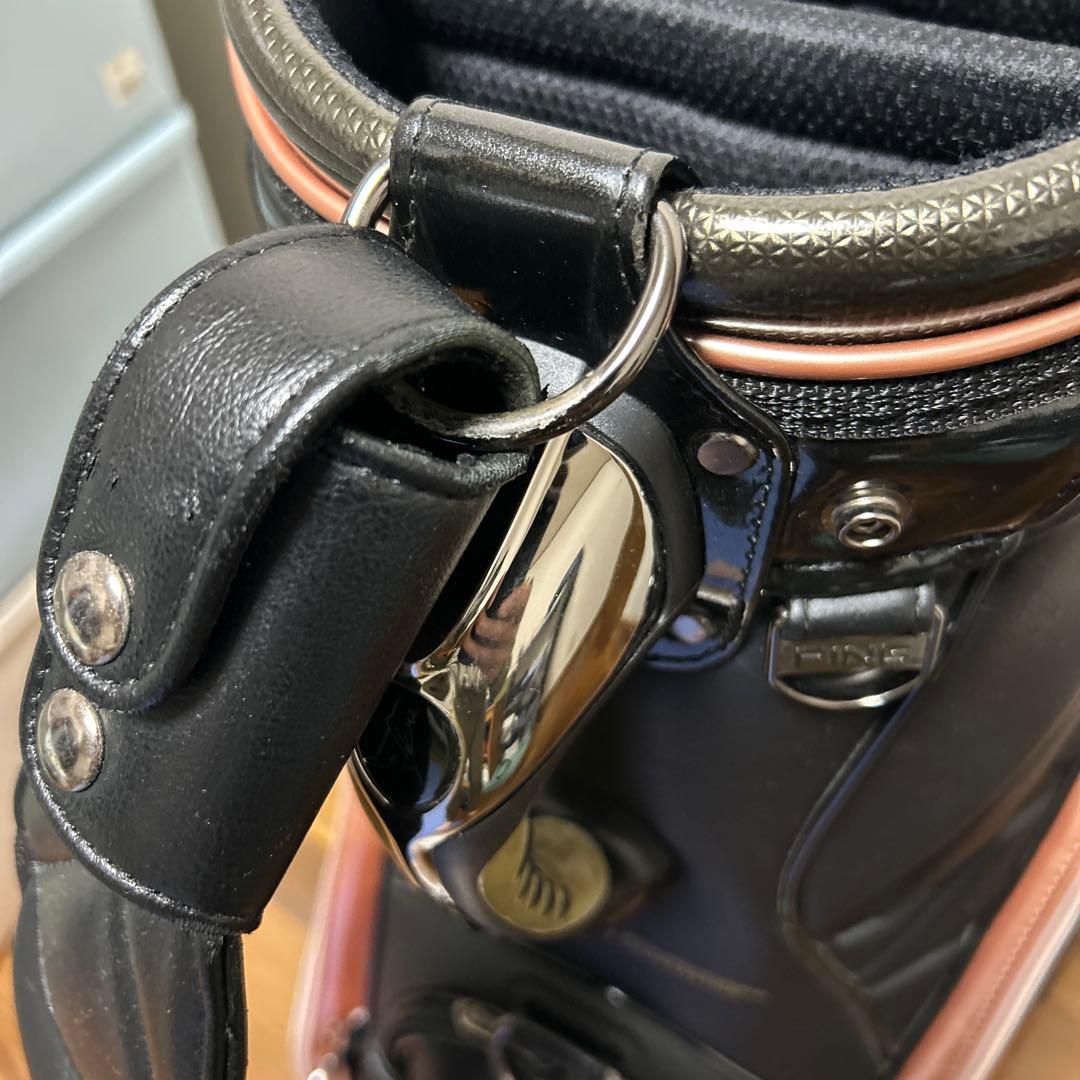 ＰＩＮＧ キャディバッグ ブラック×カッパー　2018年モデル