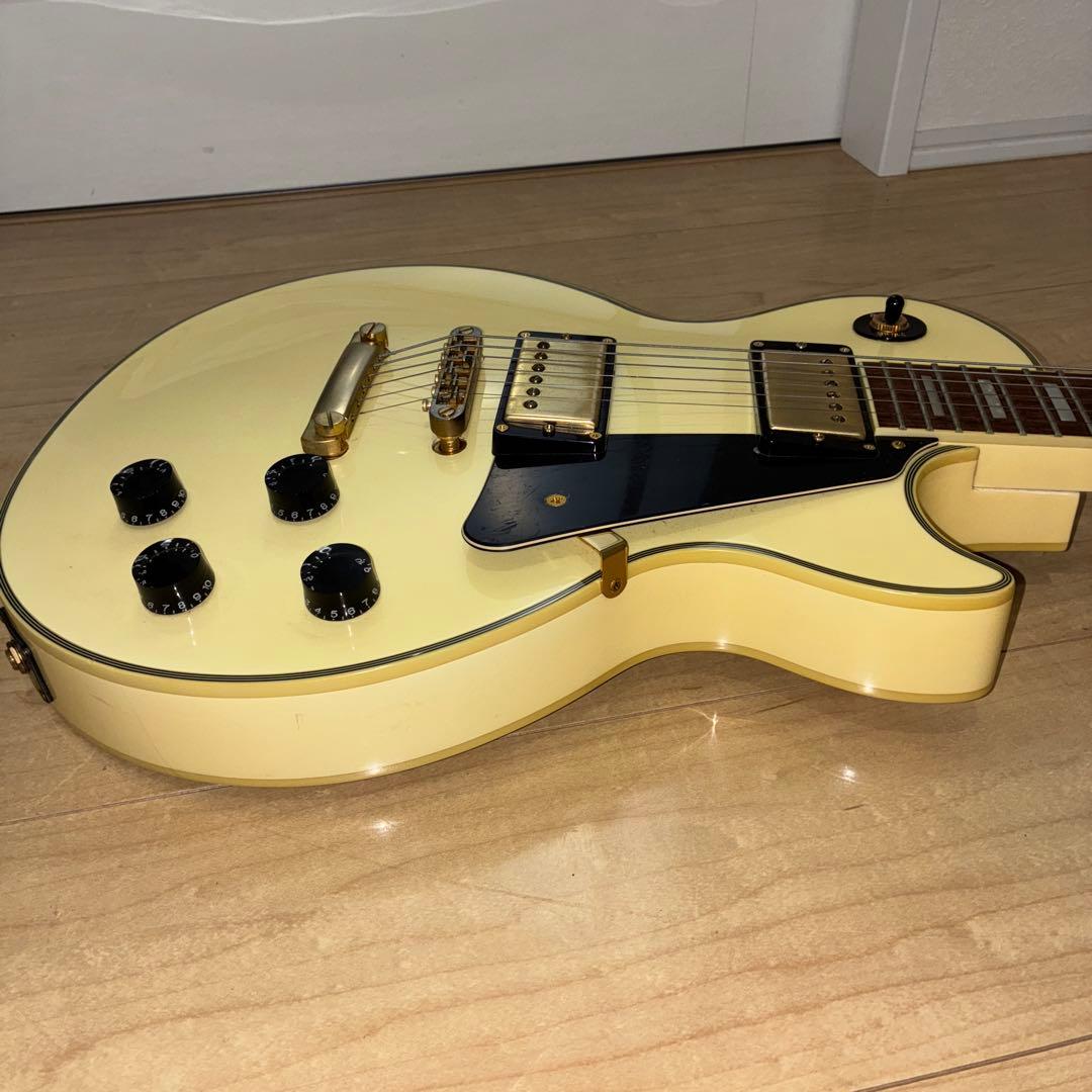 バスカーズ　レスポールカスタムタイプ　音良し　作り良し　調整済み