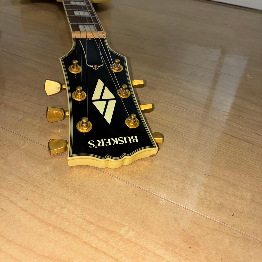 バスカーズ　レスポールカスタムタイプ　音良し　作り良し　調整済み