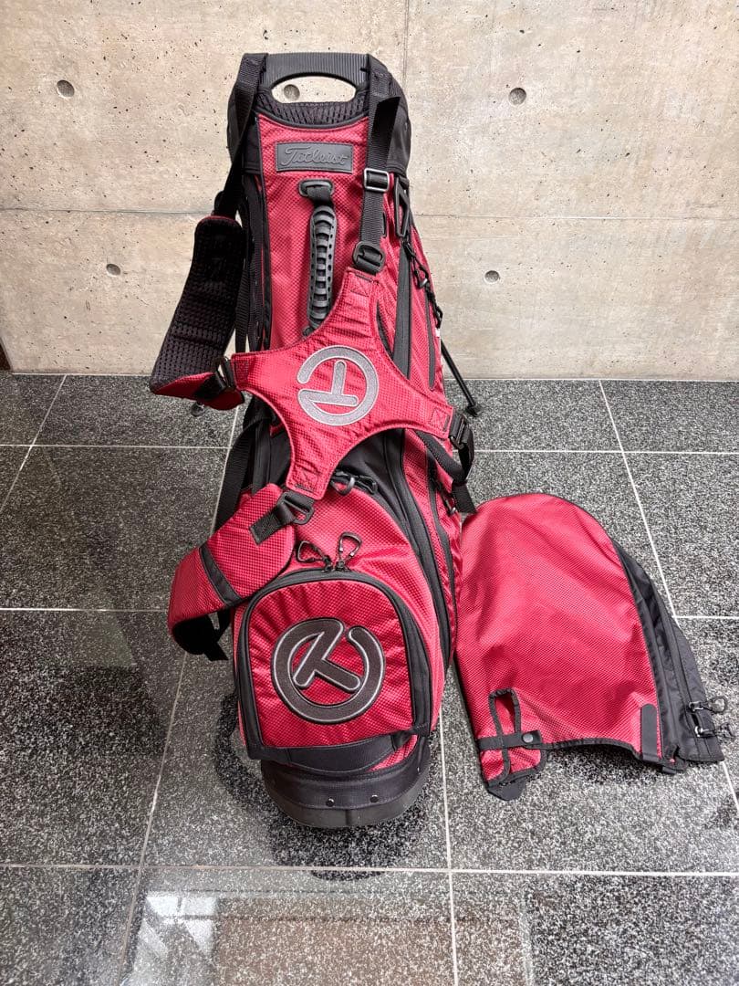 スコッティキャメロンサークルT キャディーバック　ガーネットRED
