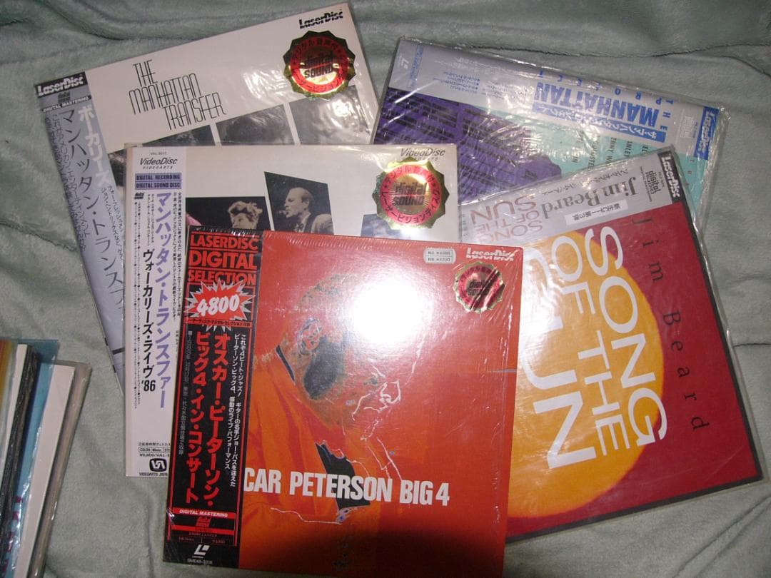 ジャズLD未開封（１枚）＆開封未使用多数（２１枚）＋LD１４枚鑑賞盤（盤面キズ有