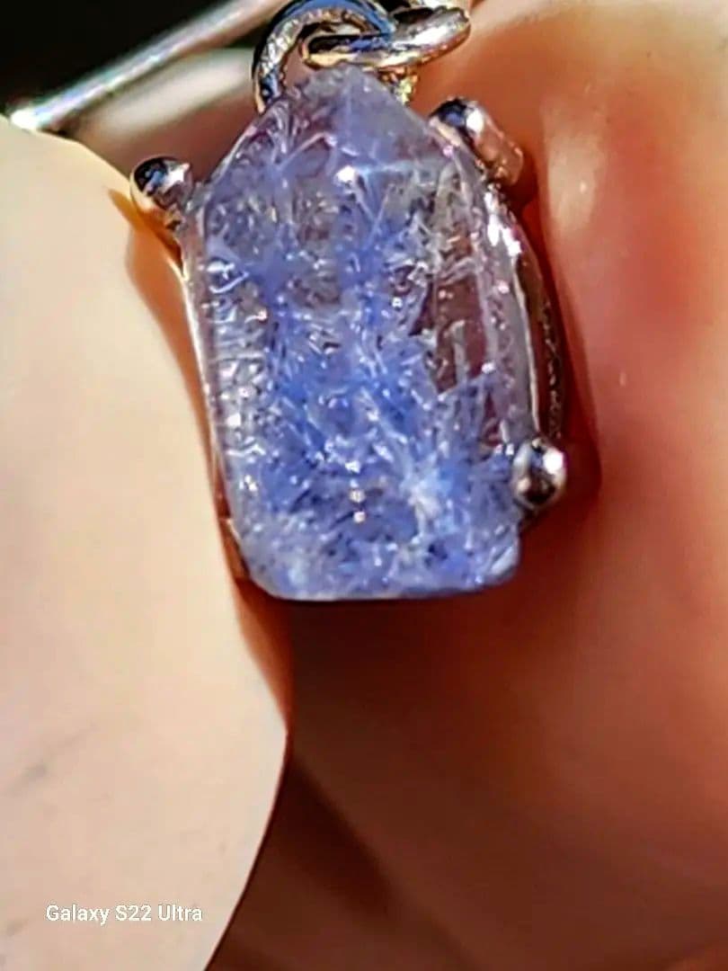 (S925)ブルールチルクォーツ デュモルチェライト 4セット