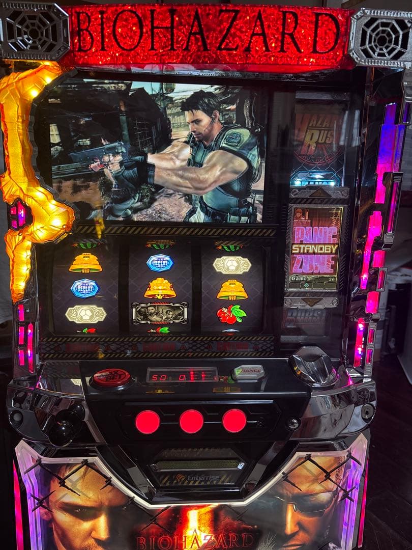 名機！バイオハザード５ エンターライズ ５号機 不要機付