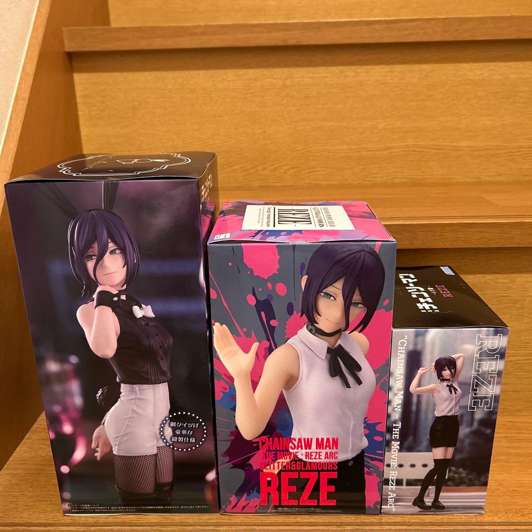 チェンソーマン レゼ フィギュア3点セット