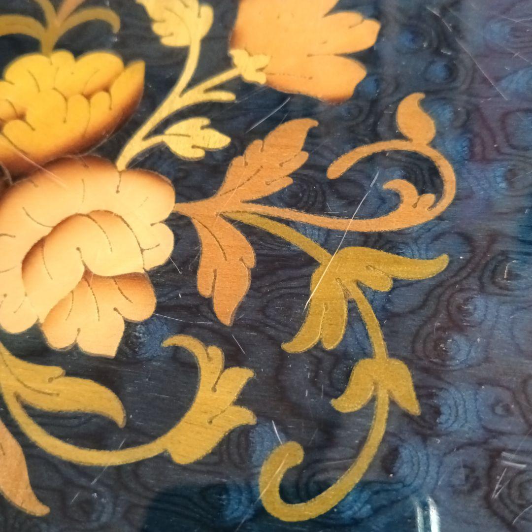 Demainドマン　象嵌　サイドテーブル