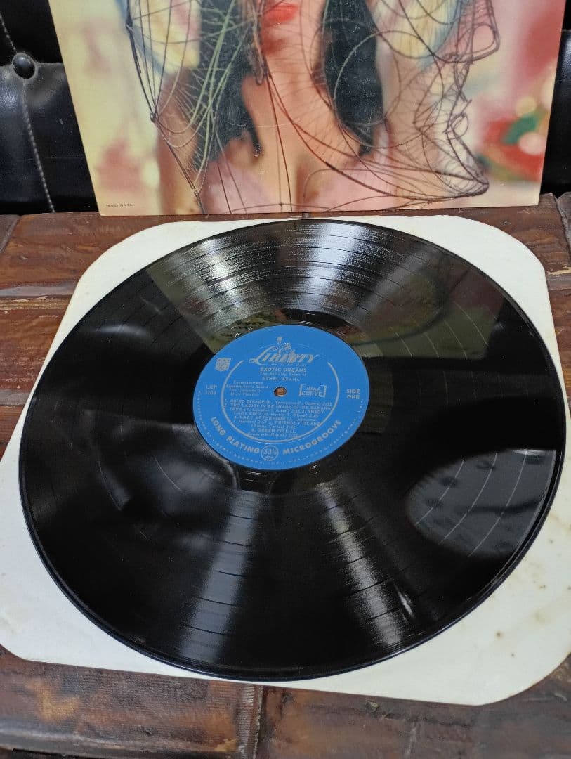 US　オリジナル　LP MONO エセル　アザマ　Exotic Dreams