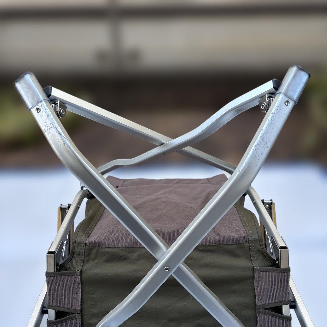 スノーピーク　ローチェア30 ３個セット （グレー×1 ブラウン×2）