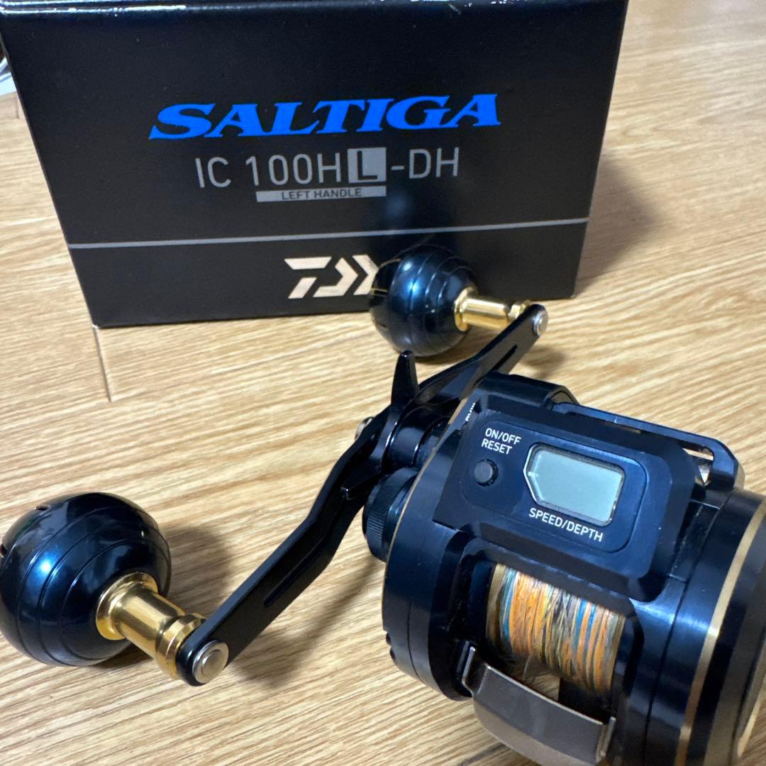 SALTIGA IC 100HL-DH 左ハンドルベイトリール