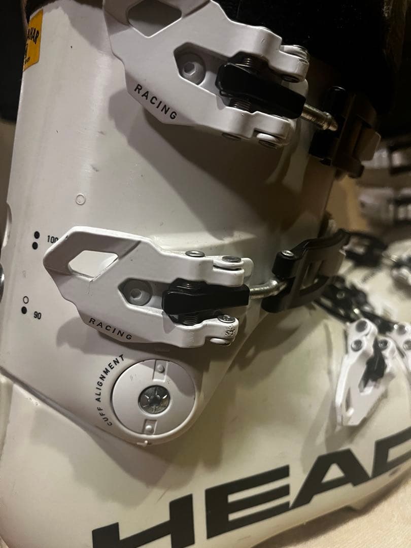 HEAD スキー靴 ホワイト 4バックル