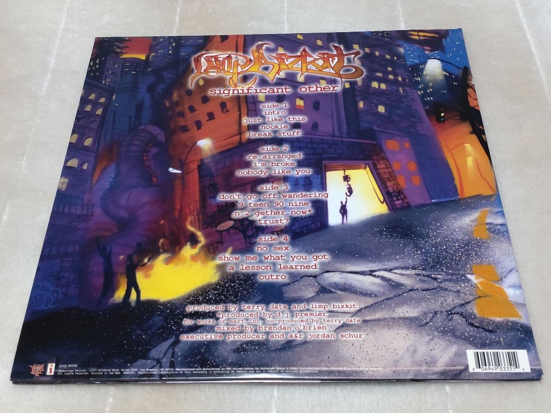 値下げ中！リンプビズキット【アナログ盤】激レア