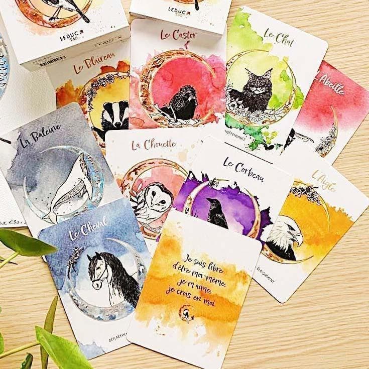 【正規品オラクルカード】優しく美しい動物のアート✨入手困難品✨動物の囁きのデッキ