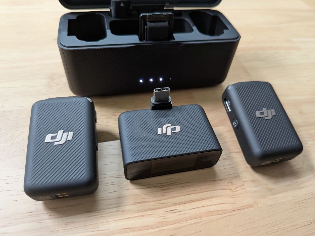 【同梱物全て有】DJI MIC ワイヤレスマイクセット