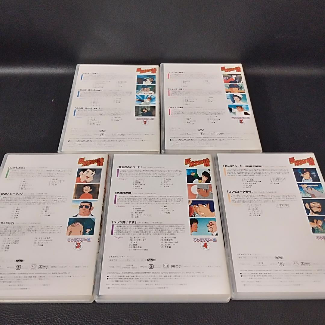 野球狂の詩　キャラクター編+水原勇気編 DVDボックス 全9巻