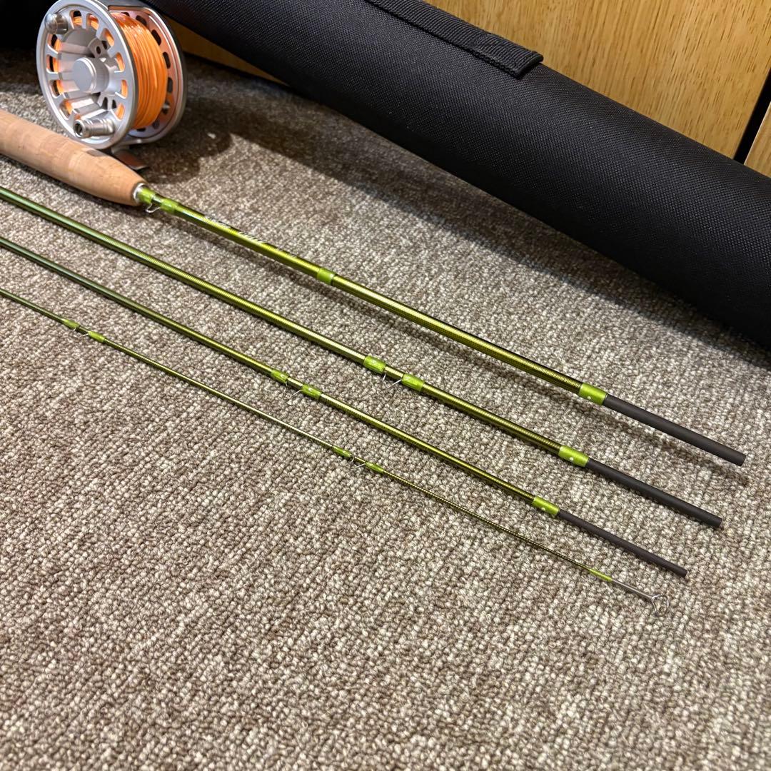 マ*メ様 K.Bullet Creek #3 フライフィッシング入門セット　7f