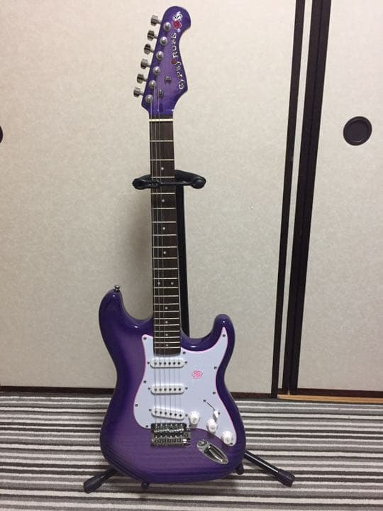 あまり使ったことがないギターケースです。写真通り全部付いてます。