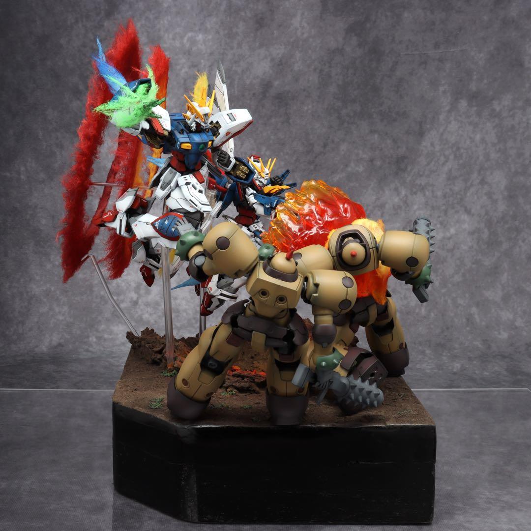 GBWC 13th 1次予選通過RG ゴッドガンダム & シャイニングガンダム