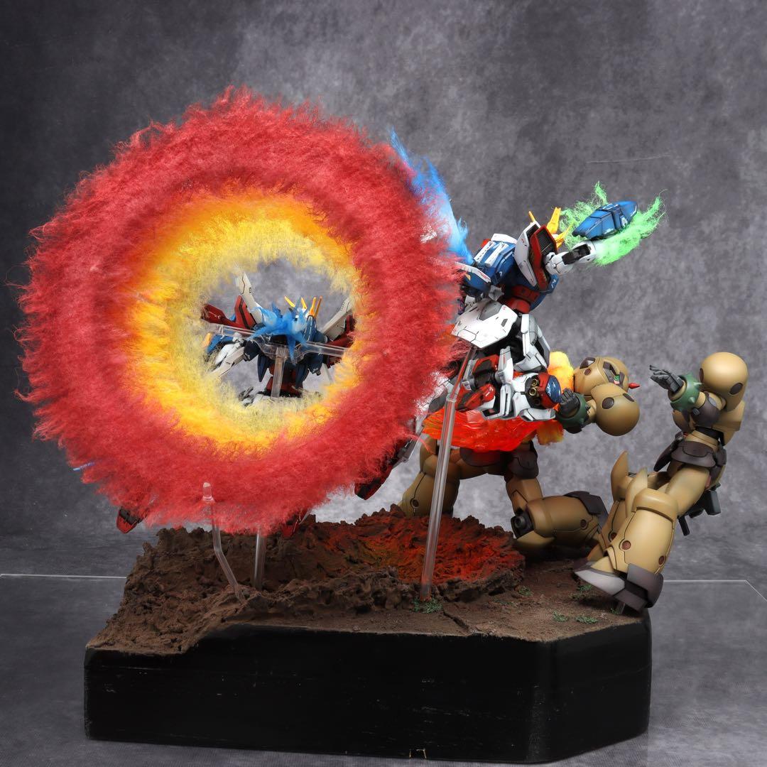 GBWC 13th 1次予選通過RG ゴッドガンダム & シャイニングガンダム