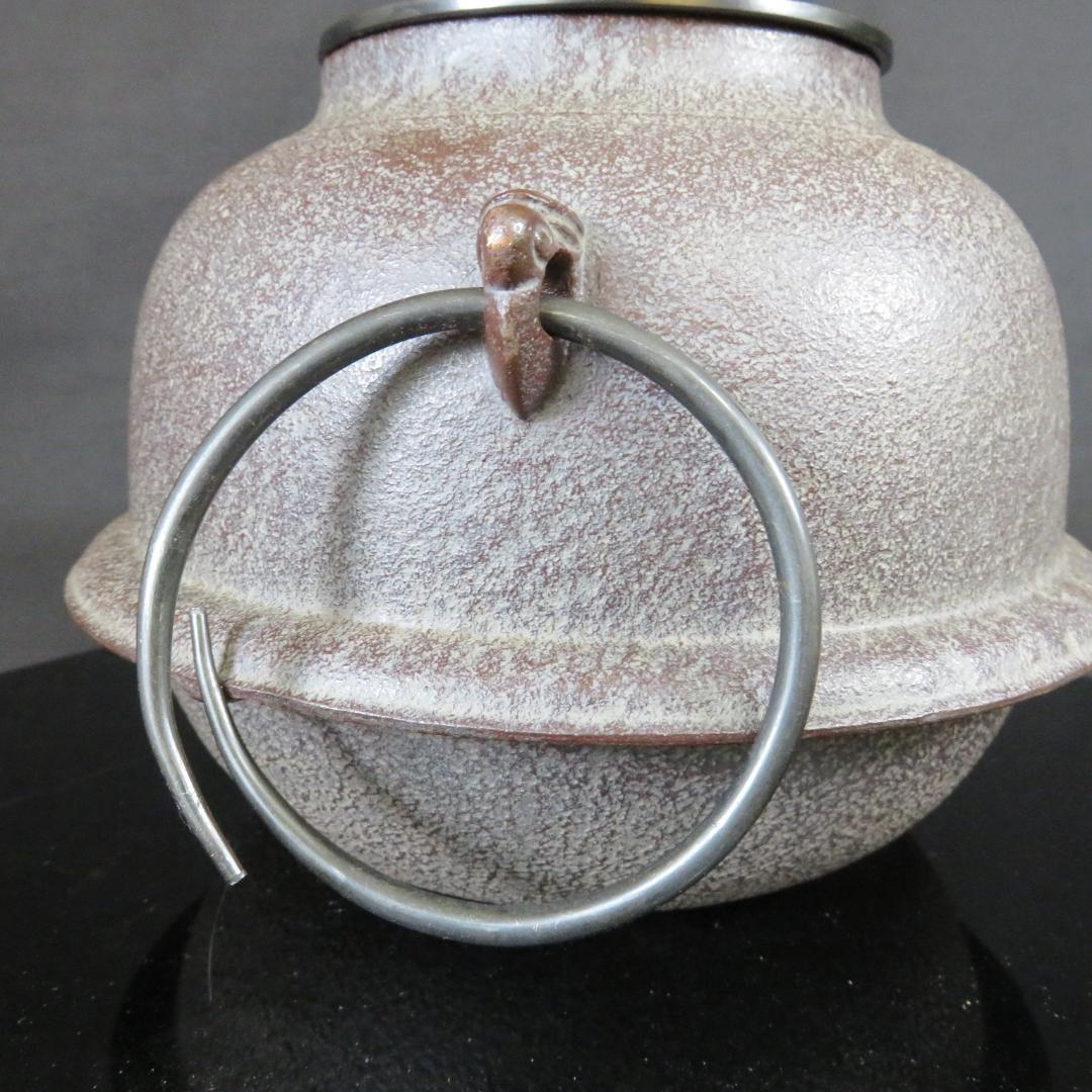 真形釜添 風炉 茶釜 人間国宝 高橋敬典造 金谷浄雲 敷板 茶道具