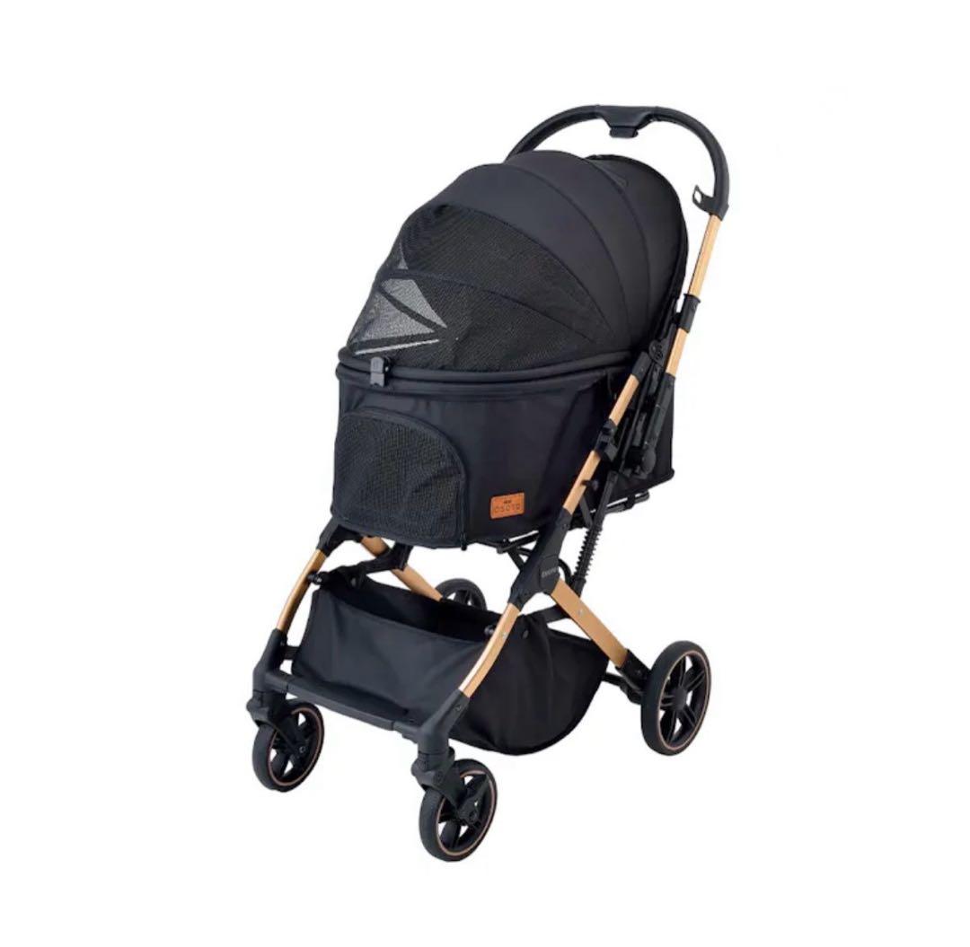 GEX OSOTO GRACE QC ベビーカー ブラック