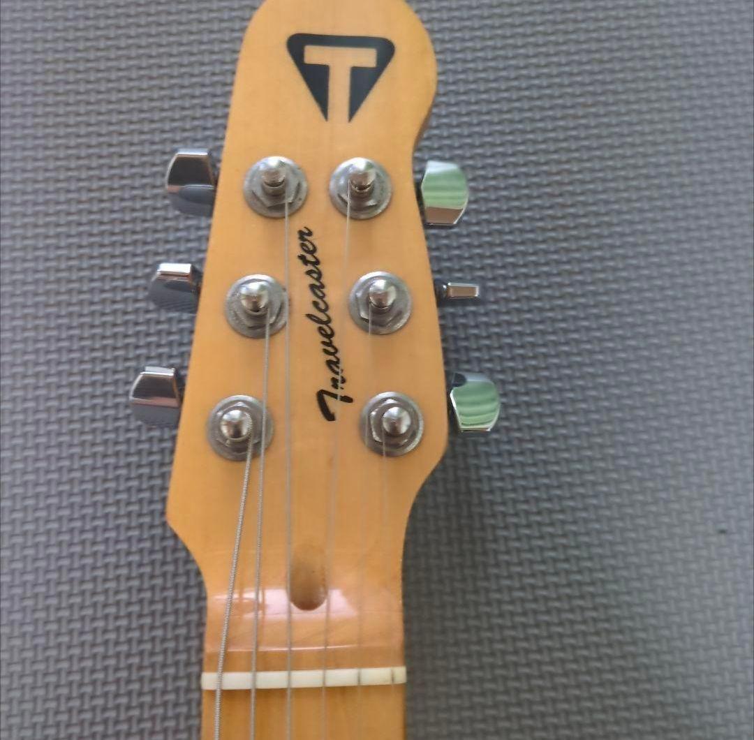 Traveler Guitar Travelcaster ホワイト/グリーン