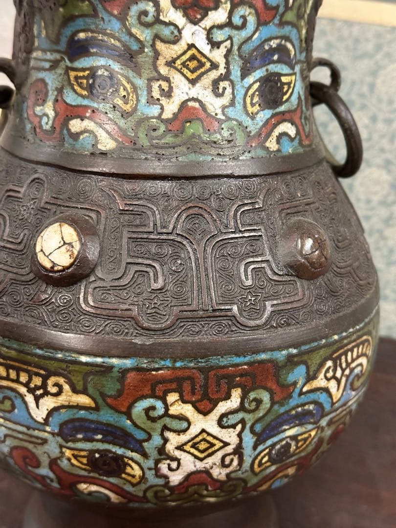 香爐？ 置物 銅器 宣德年製在銘 中國古美術