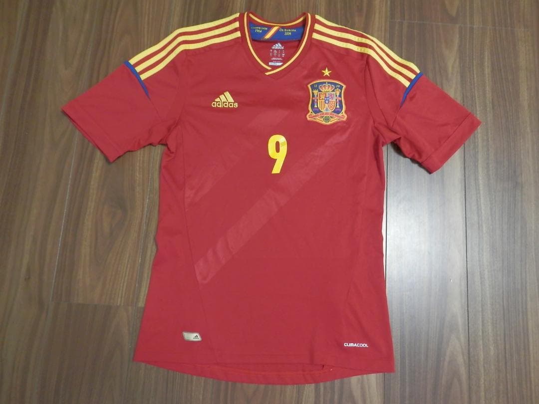 【NEW】【フェルナンドトーレス】【ユーロ12着用】スペイン代表(2012)
