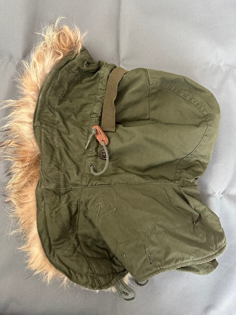 M-51 パーカー用フード　ワイヤー折れ2箇所