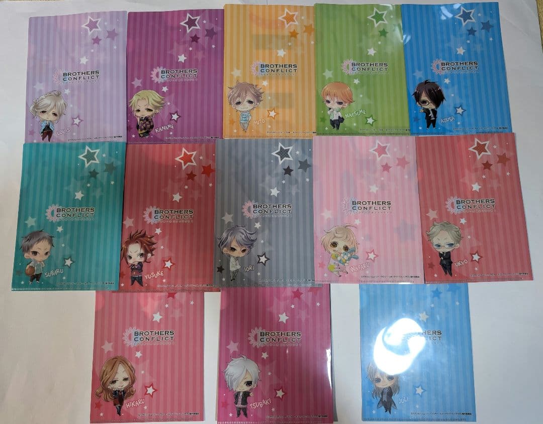 ブラザーコンフリクト　ミニクリアファイルコレクション