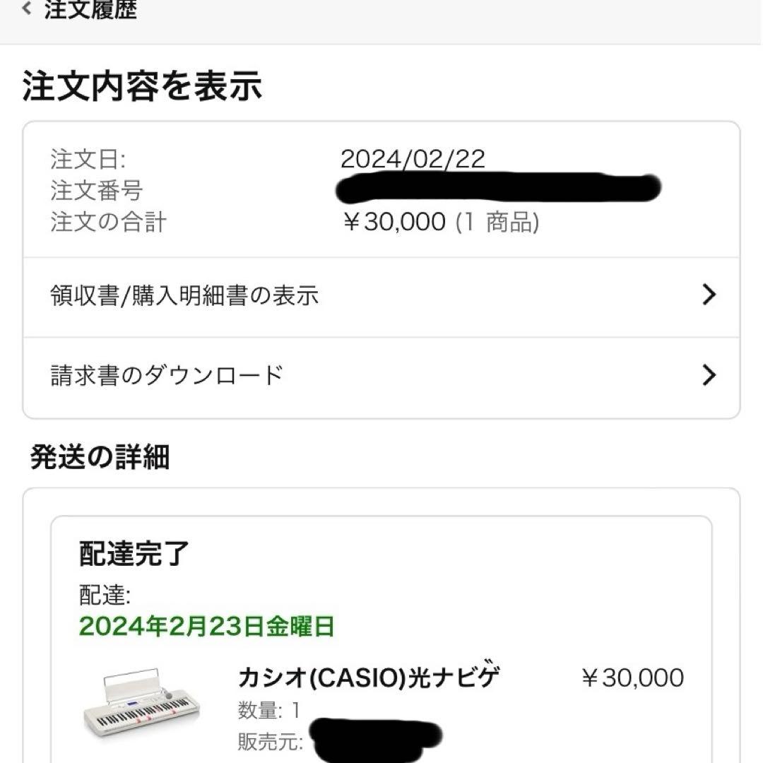 極美品★CASIO Casiotone 光ナビゲーションLK-520