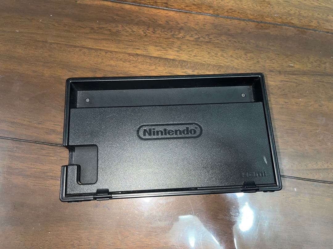 【ジャンク】Nintendo Switch通常モデル 付属品一式　クリアカバー付