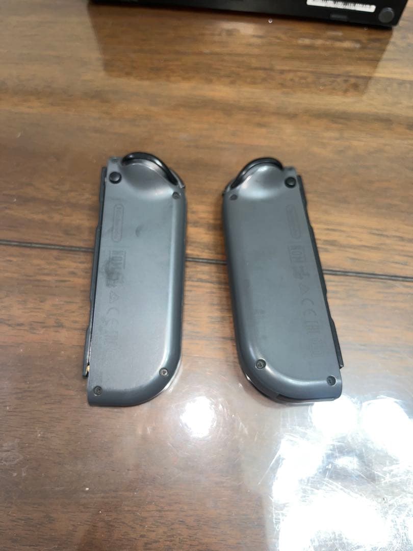 【ジャンク】Nintendo Switch通常モデル 付属品一式　クリアカバー付