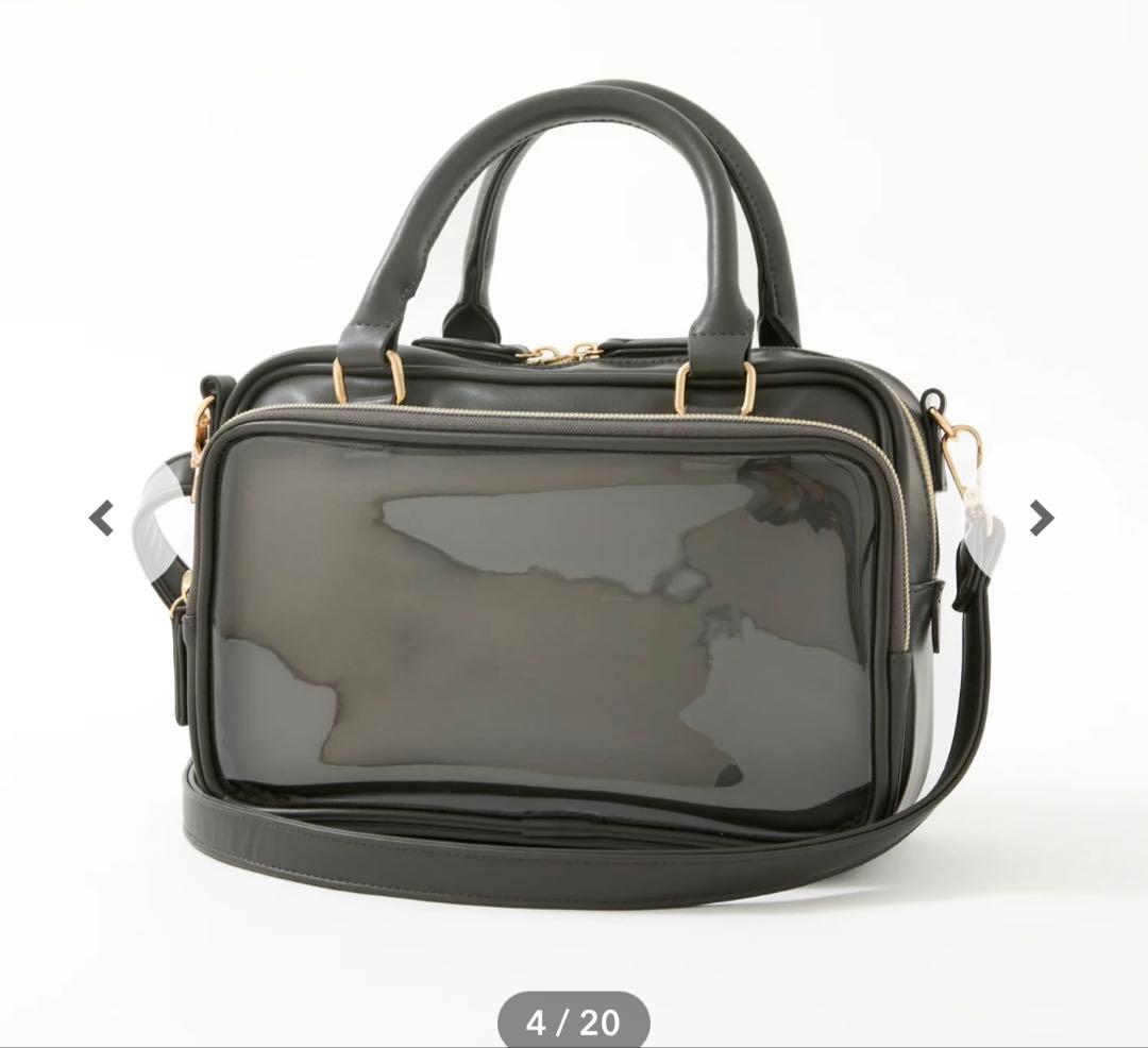 supergroupies A3! おともプチバッグ グレー