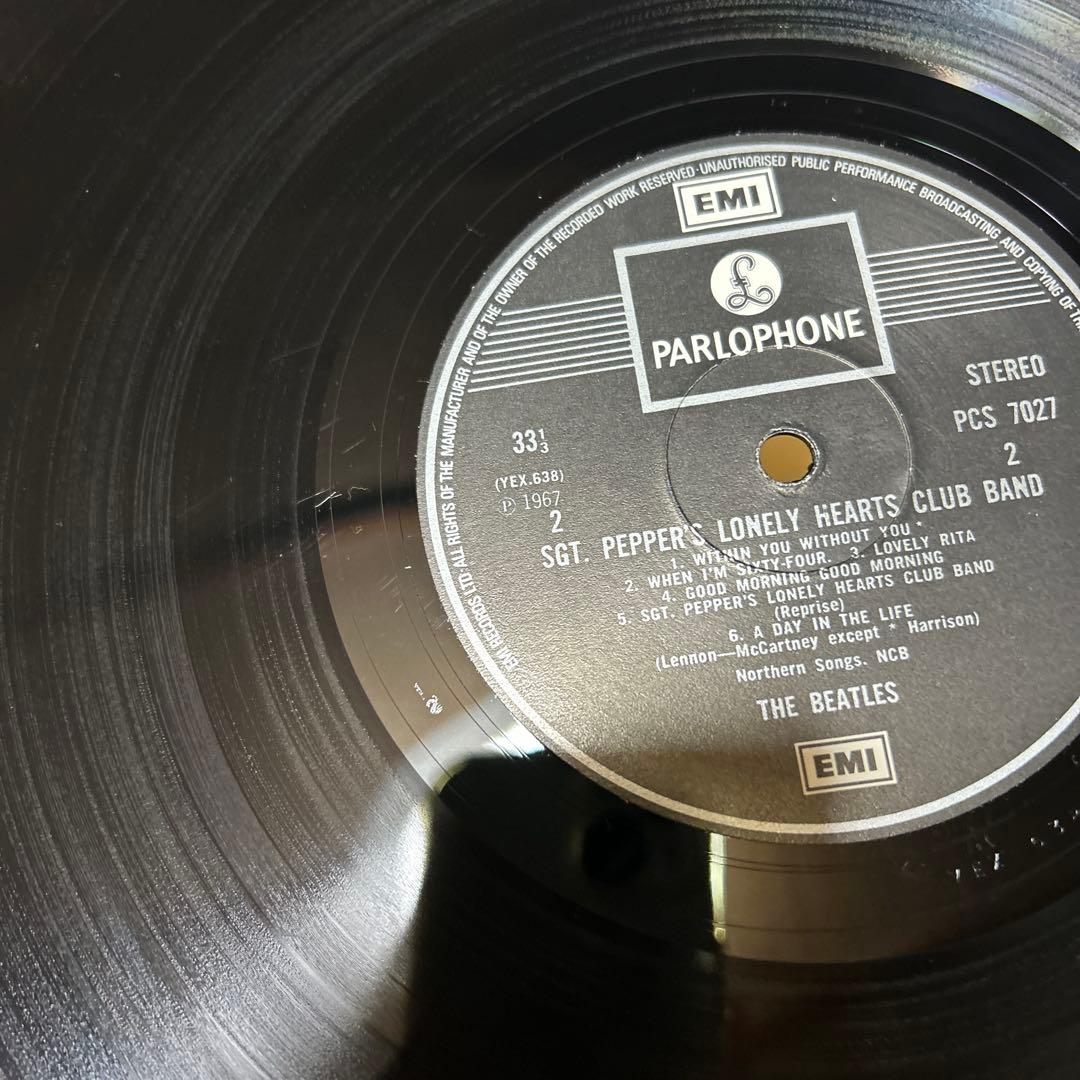 ビートルズ／72年UK盤2EMI／マト1.2／雑音微小／