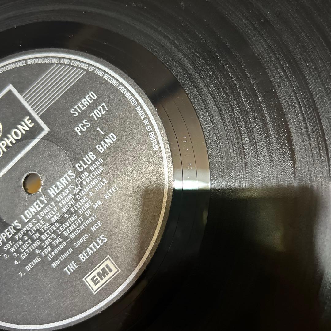ビートルズ／72年UK盤2EMI／マト1.2／雑音微小／