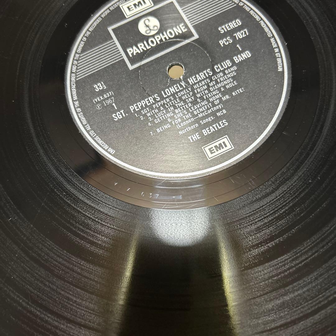 ビートルズ／72年UK盤2EMI／マト1.2／雑音微小／