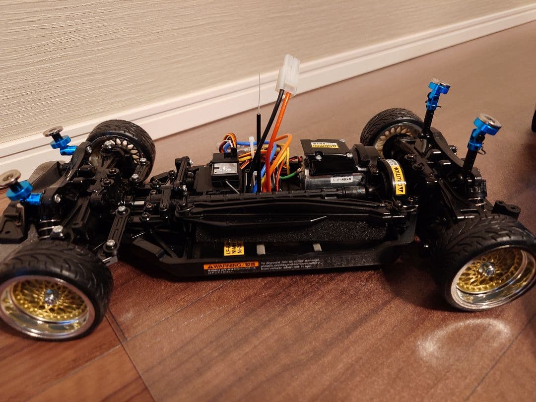 タミヤ TT-02 GT-R R34 ボディ/メカ付