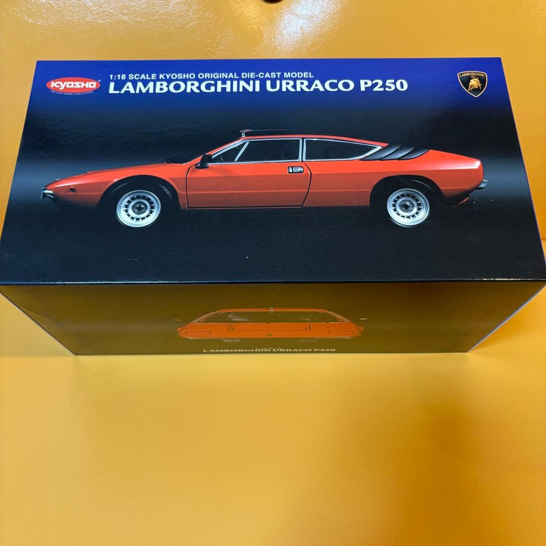 レア！京商 1/18 ランボルギーニ ウラッコP250 赤